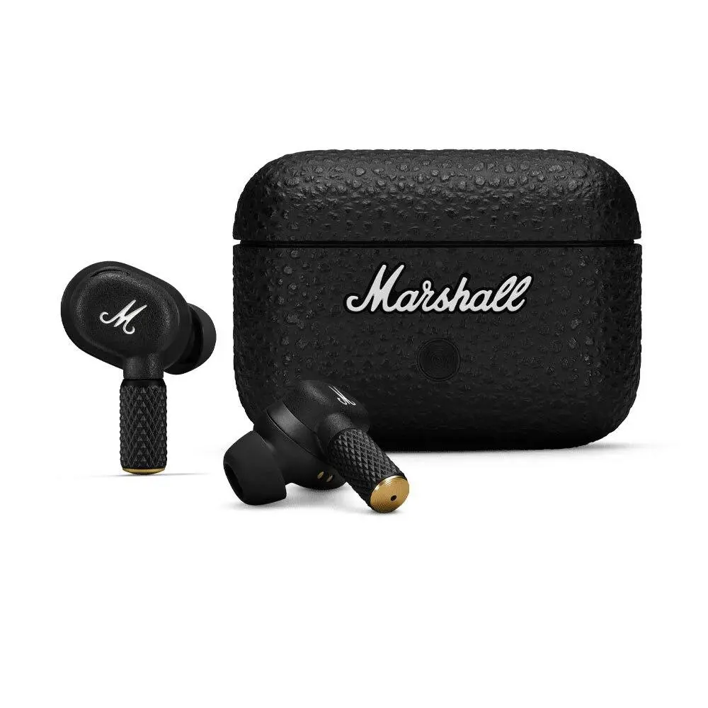 Marshall MOTIF II Bluetooth ANC True Wireless Noice Cancelling Earbuds Black - Electronics