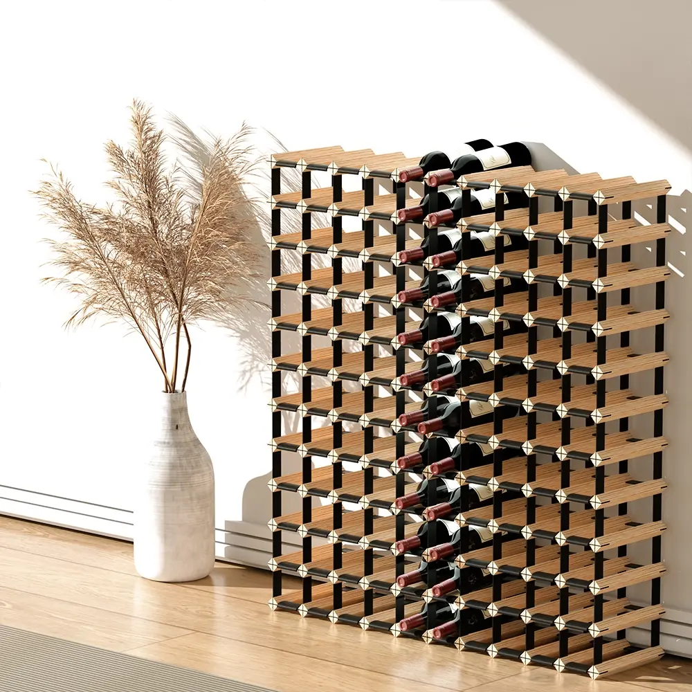 Artiss Wine Rack 120 Bottle - Furniture