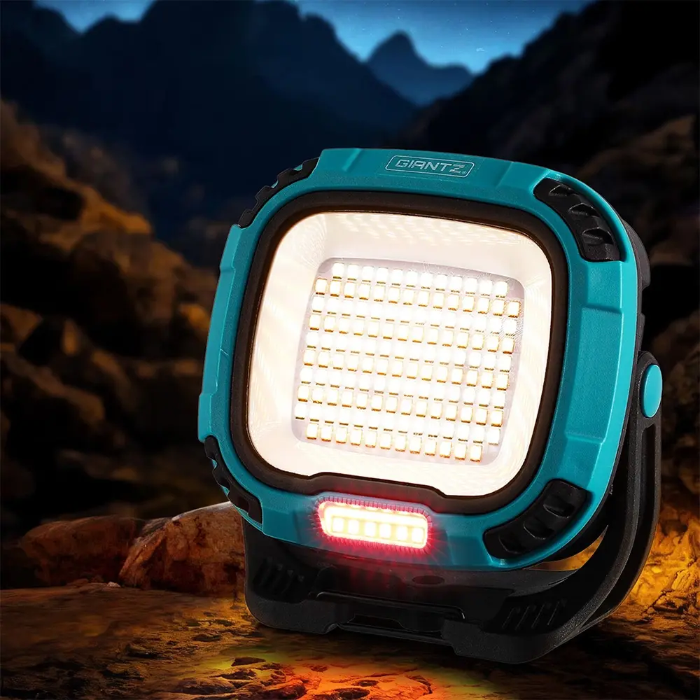 Giantz 142 LED Work Light Torch USB Camping Workshop For Makita Flashlight Battery - Hardware