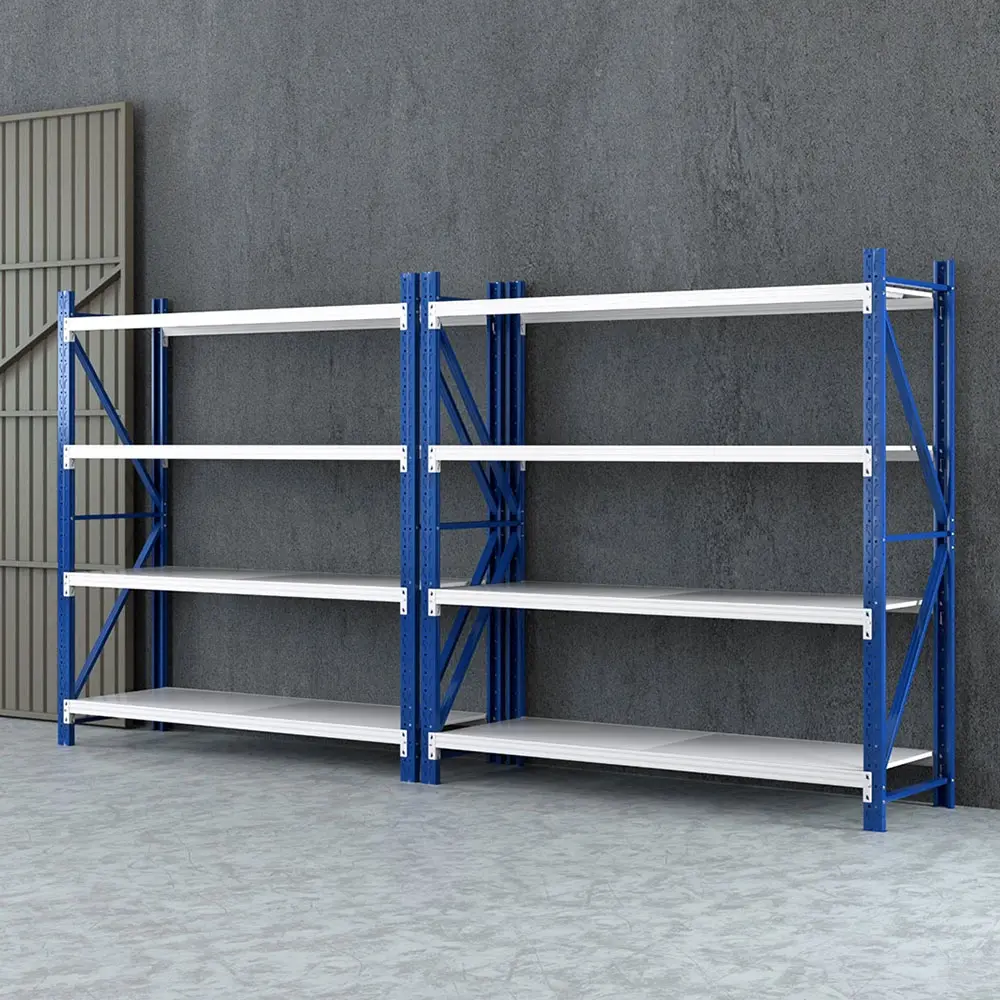 Giantz 4Mx2M Garage Shelving Warehouse Rack Blue - Commercial