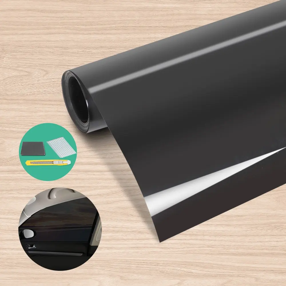 Giantz Window Tint Film Black Roll 5% VLT Home House 100cm X 30m Tinting tools - Automotive