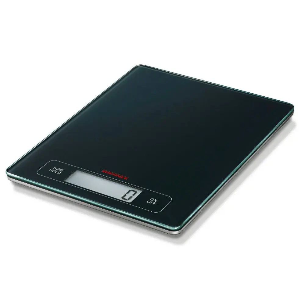 Soehnle Page Profi Digital Kitchen Scale Black | 15kg Capacity 67080 - Home & Garden