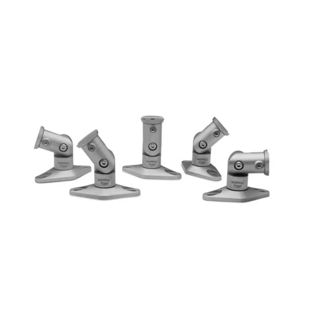 5PK SoundGear Wall/Ceiling Mount/Bracket for Satellite 5.0 ch Speakers Silver - Electronics