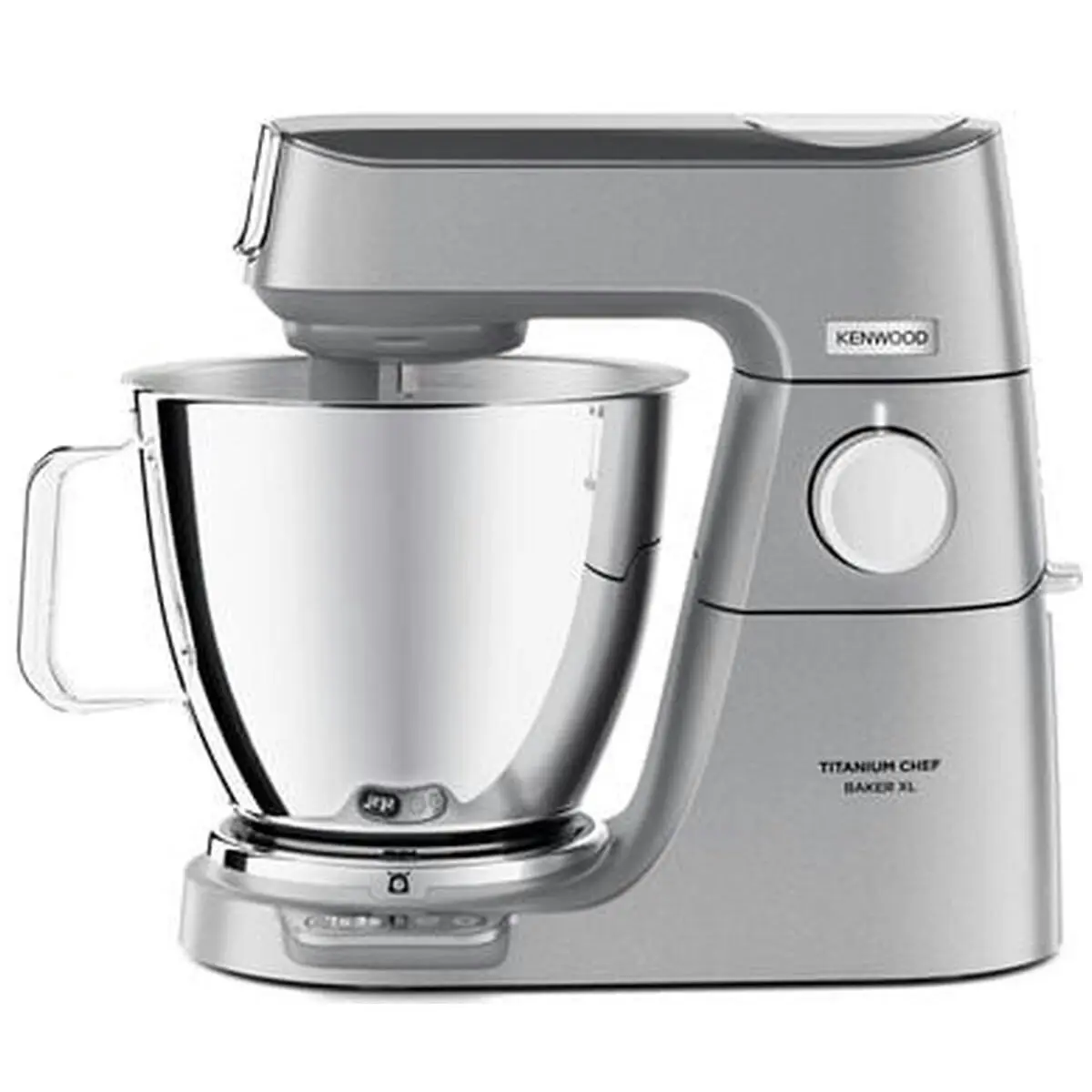Kenwood XL Titanium Chef Baker Benchtop Mixer Silver - Home & Garden
