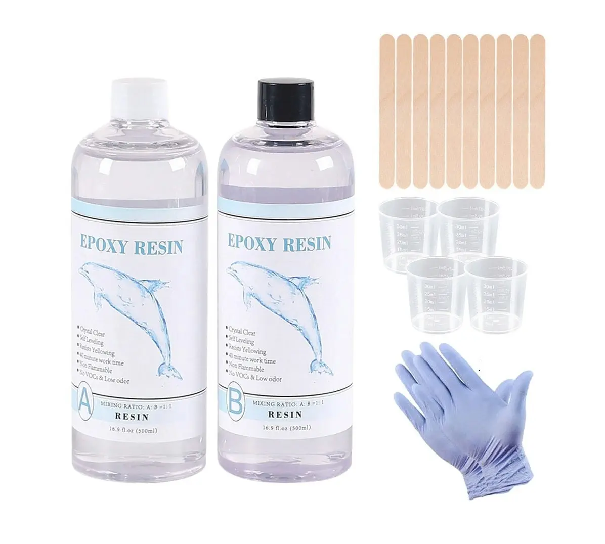 Epoxy Resin 1:1 1000ml Kit - Hardware