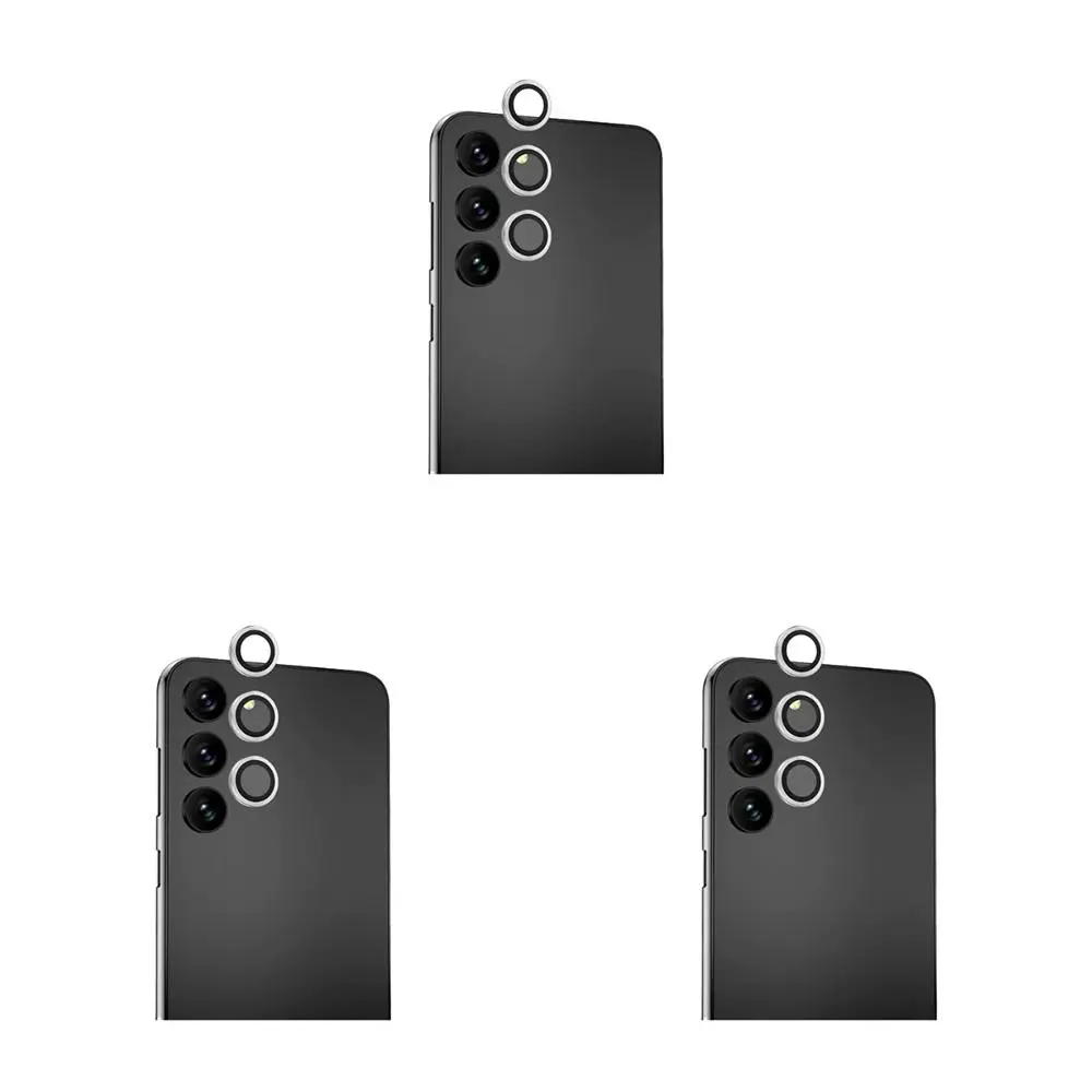 3PK 3sixT HD Clarity Camera Lens Protector w/ Application Kit For Samsung GS24+ - Electronics
