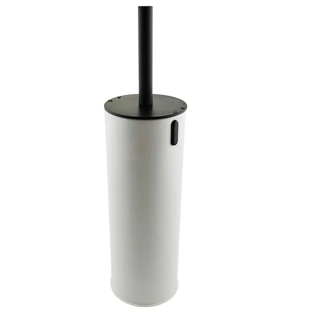 Butlers 9.4x40cm Bathroom Home Cleaning Toilet Brush/Holder w/ Child Lock White - Baby