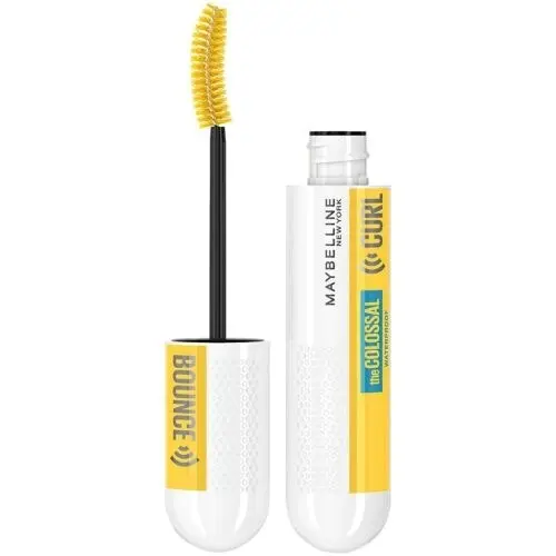 Maybelline Colossal Curl Bounce Mascara Blackest Black - Beauty