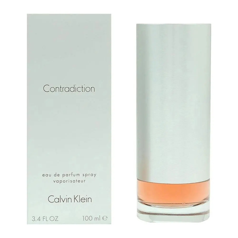 Calvin Klein Contradiction Womens Fragrance Spray 100ml Eau De Parfum EDP - Beauty