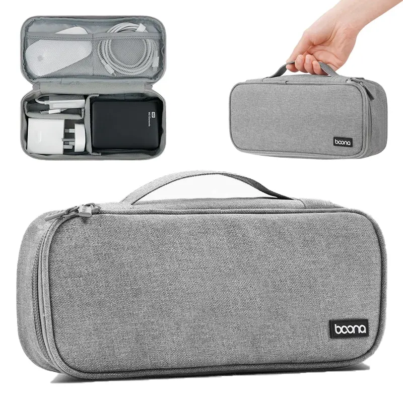 Electronics Accessories Storage Bag Portable Travel Cable Organizer Bag - Photography