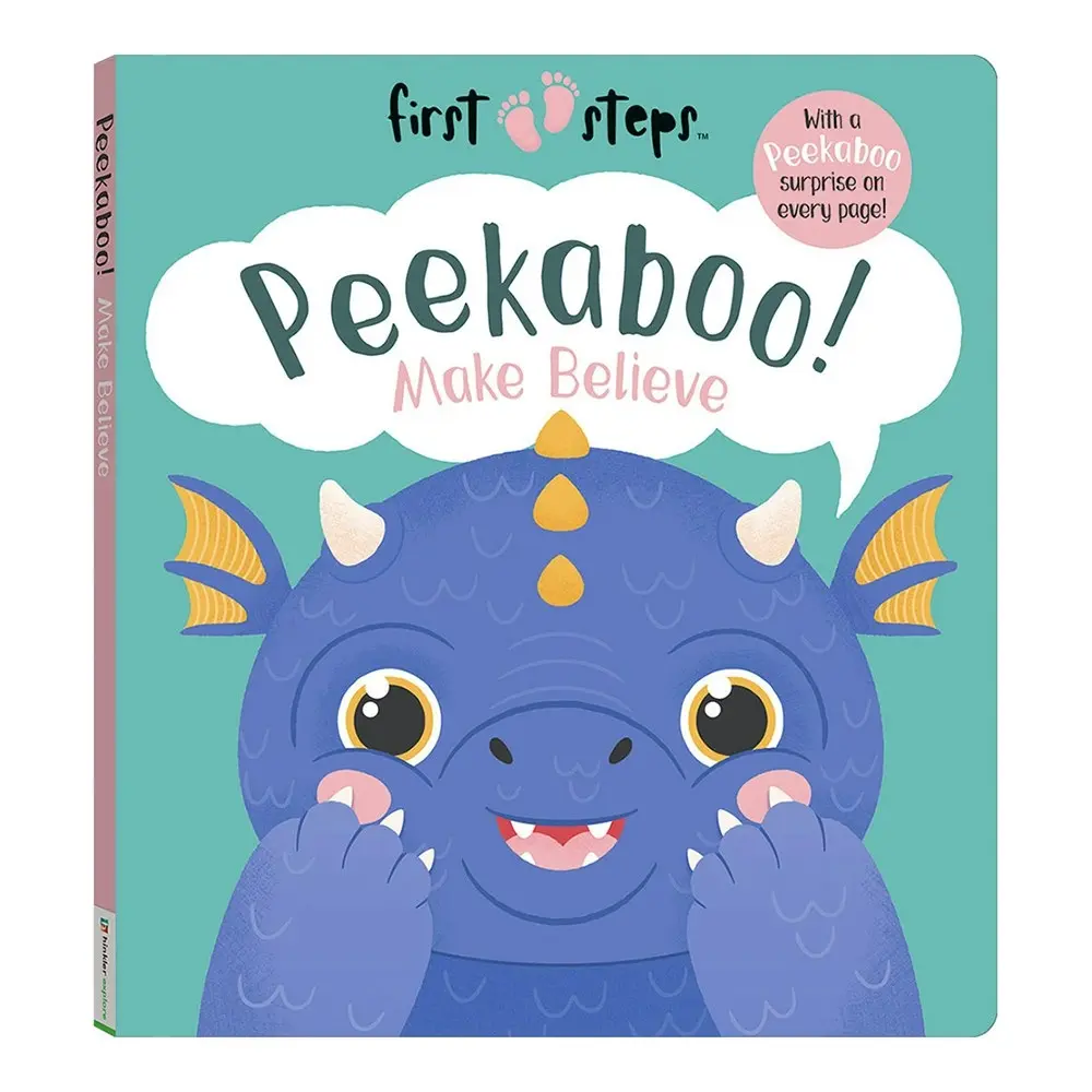 Building Blocks First Steps Peekaboo! Make Believe Early Learning Book 0y+ - Entertainment