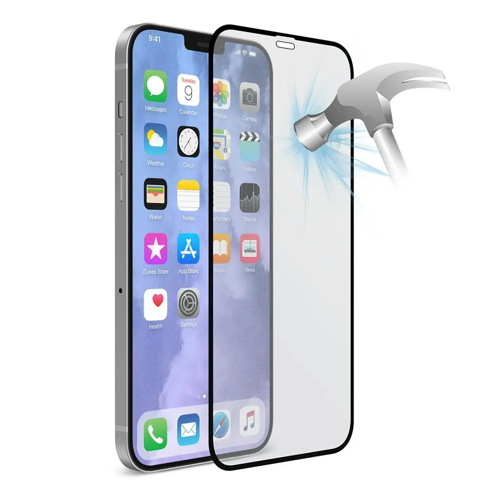 Gecko Tempered Glass 9H Hardness Screen Cover/Protector For iPhone 12/12 Pro - Electronics