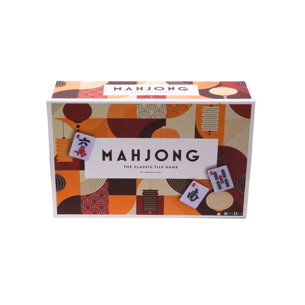 Mahjong Set in Color Box - Toys & Games