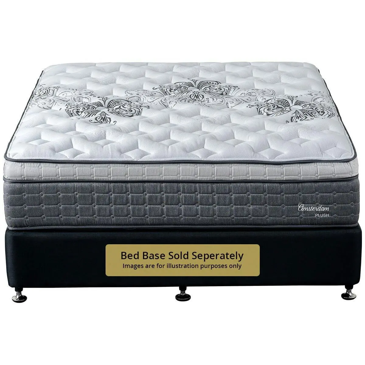 A.H. Beard Domino Amsterdam Plush Queen Mattress - Furniture