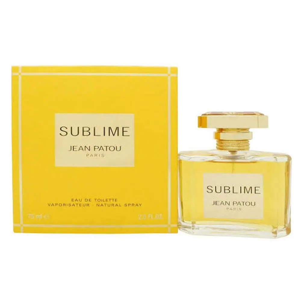 Jean Patou Sublime 75ml Eau de Toilette Fragrances EDT Spray for Her/Ladies - Beauty