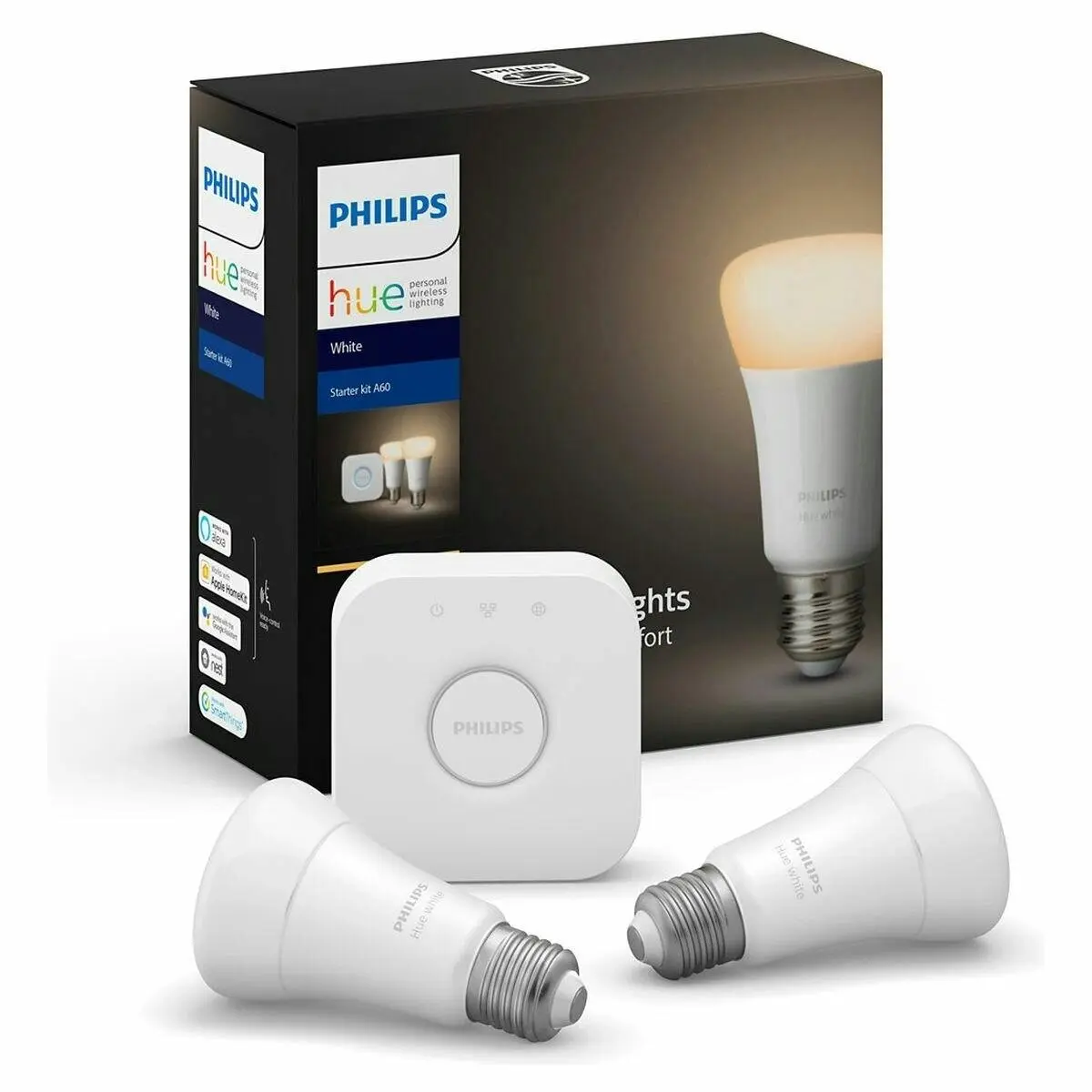 Philips Hue E27 White Starter Kit - Home & Garden