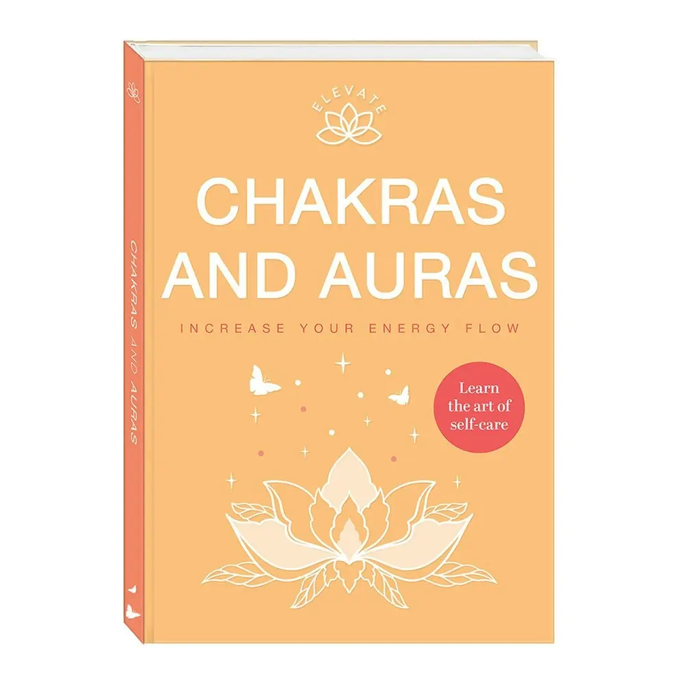 Elevate Chakras and Auras Mindful Wellness Self Care Book Spiritual Health - Entertainment