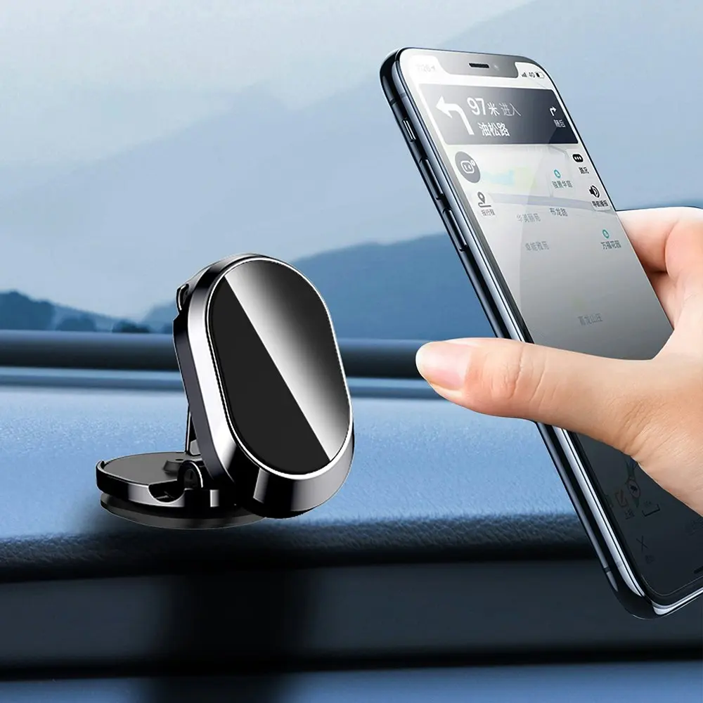 Car Folding Magnetic Phone Holder Dashboard Navigation Holder - Automotive