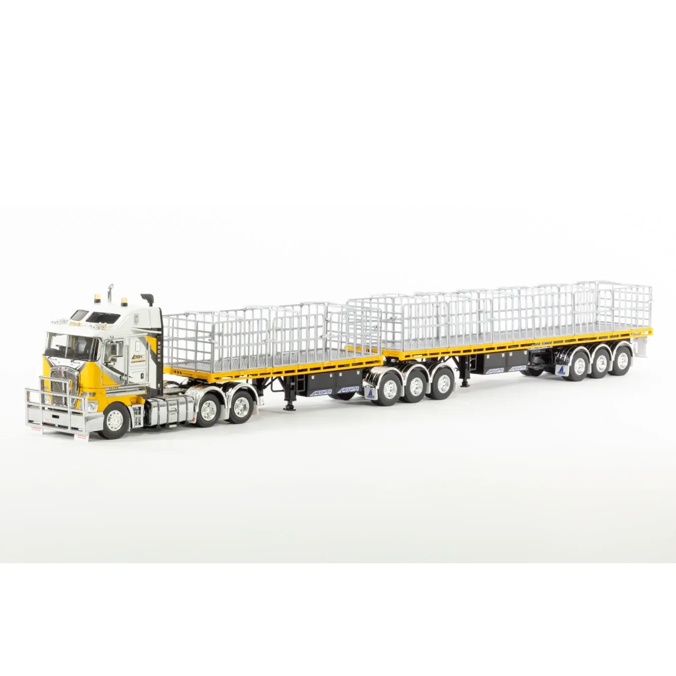 1/50 Big Hill Cranes Kenworth - Freighter B Double Combination