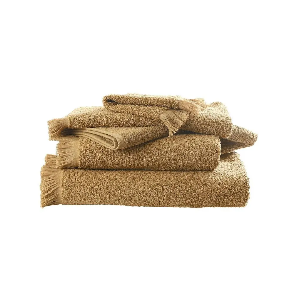 MM Linen Tusca Soft Cotton Amber Bath Mat 900GSM Home/Bathroom 50x90cm - Home & Garden