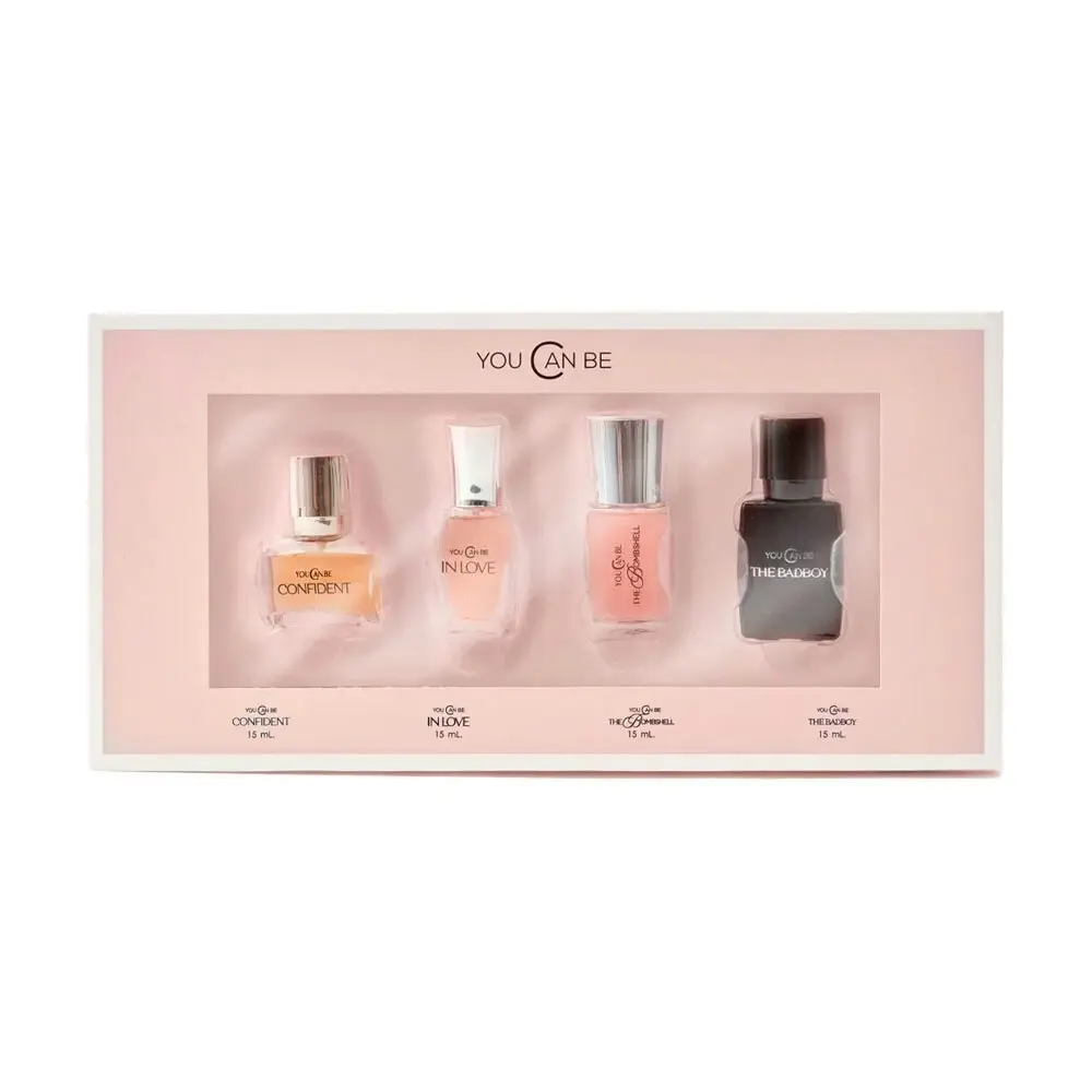 4pc Thin Lizzy 15ml You Can Be Mini Eau De Parfum Fragrance Scent Womens/Men Set - Beauty