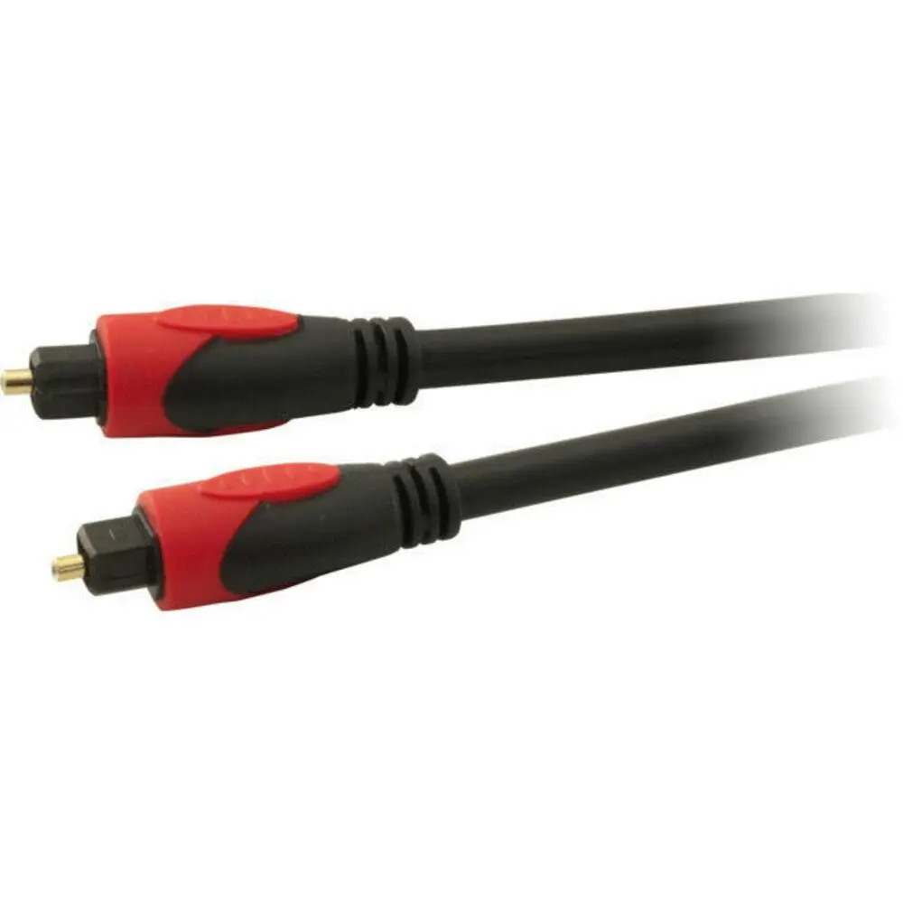 Pro2 LA0470 1M 6mm Toslink Digital Optical Lead Cable for TV Sound bar DVD STB - Electronics