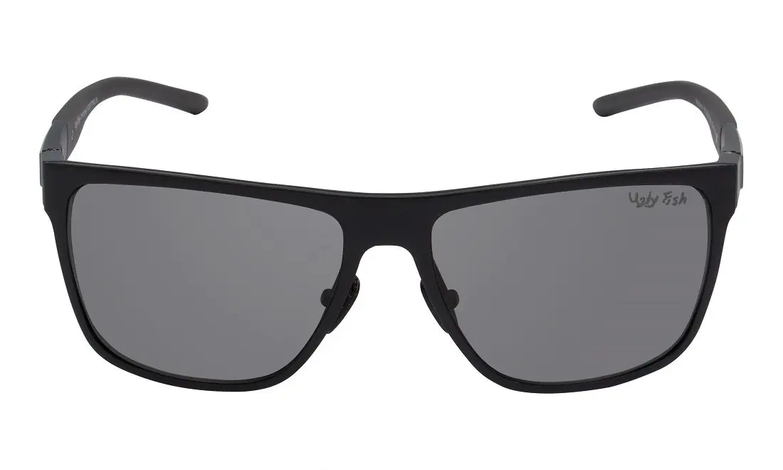 Ugly Fish Volcano PC23900 Aluminium Black Frame/Smoke Lens Polarised Sunglasses - Sports & Outdoor