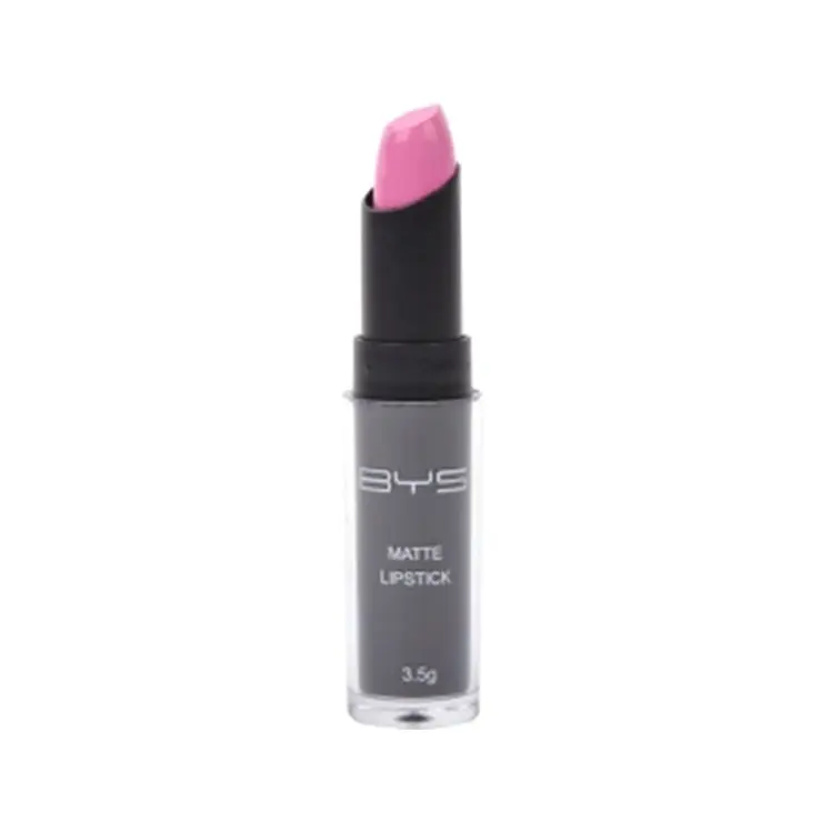 BYS 3.5g Matte Lipstick Velvety Creamy Lip Colour Makeup Pink Before You Speak - Beauty