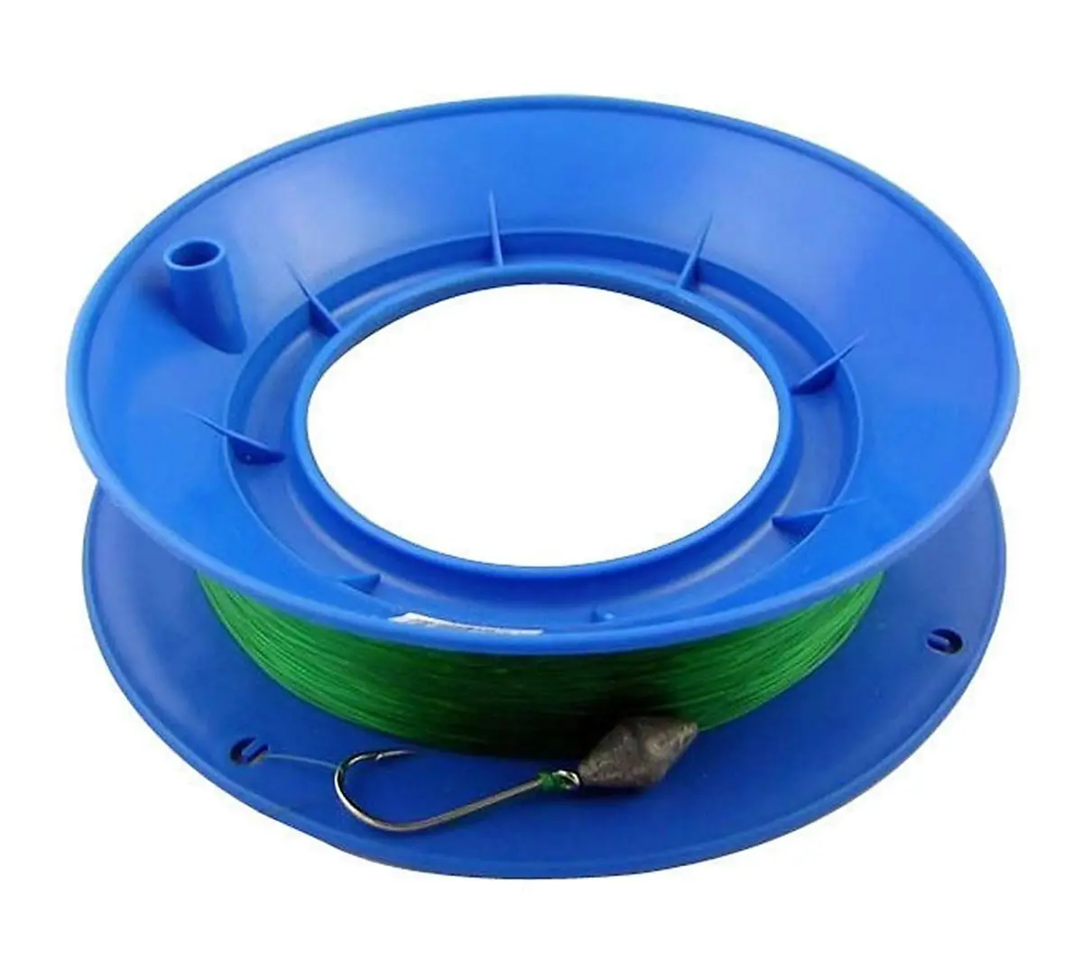 10 Inch Hand Caster Pre Rigged with 200m of 80lb Mono Fishing Line - Sports & Outdoor