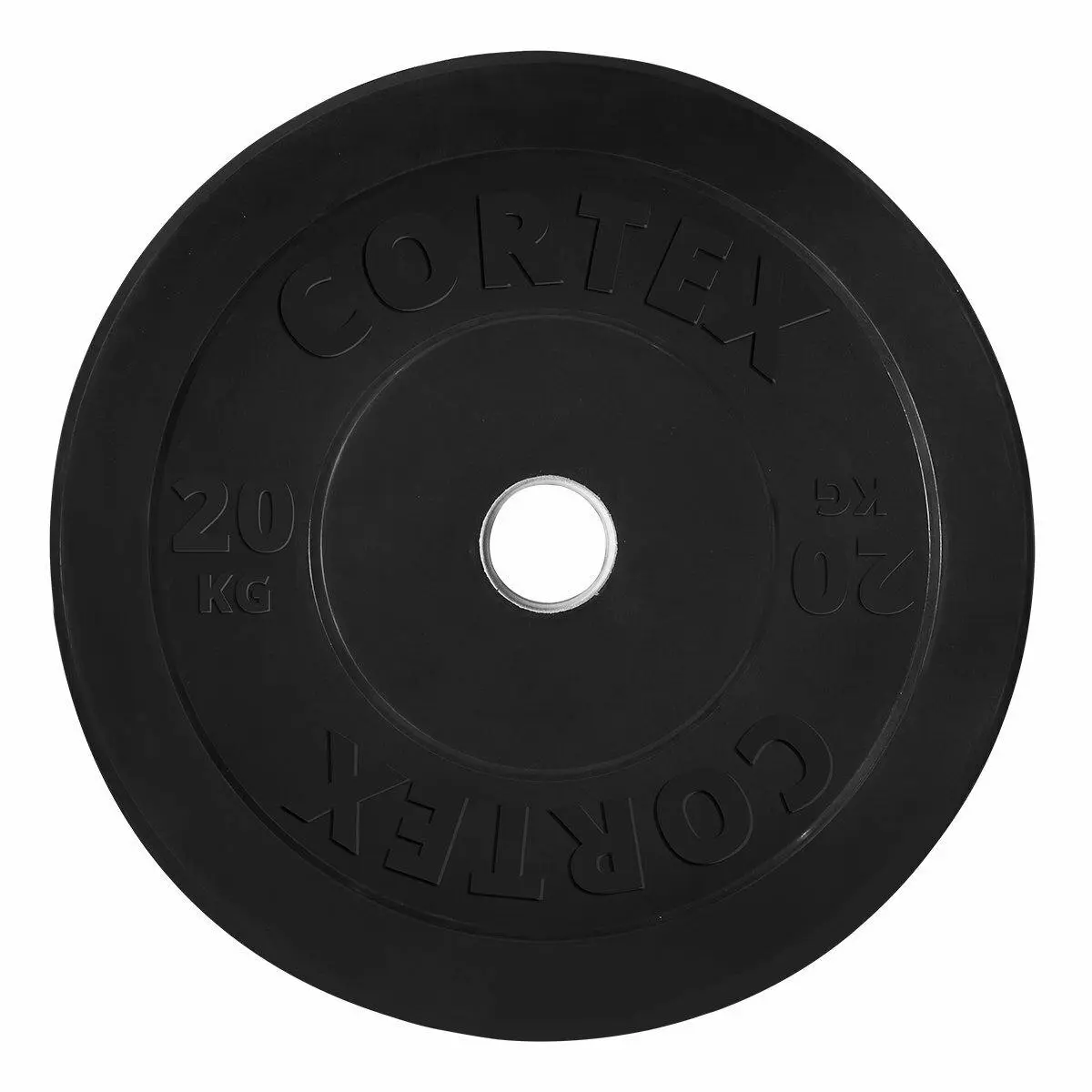 Cortex Olympic Black Bumper Plate - Sports & Outdoor