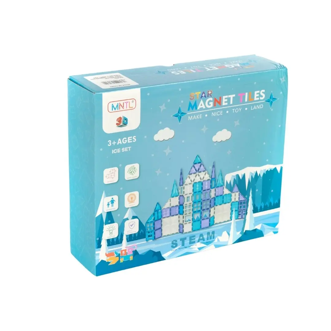 Magnetic Ice Tiles 120 pieces - Toys & Games