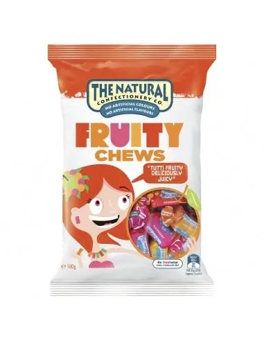 The Natural Confectionary Company Fruit Chews 180g x 12 - Groceries