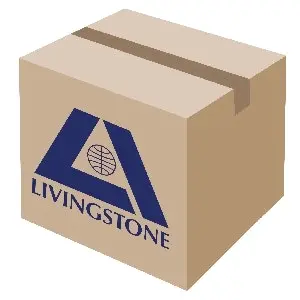 Livingstone Seamless Knitted Cotton Gloves, with Dot Palm, for Construction/Packaging Use, 12 Pairs/Bag - Commercial