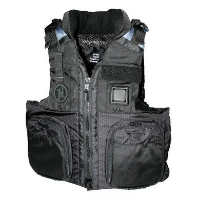 First Watch AV-800-BK-2XL/3XL Av-800 Four Pocket Flotation Vest - Black - Xxl To 3xl AV800BK2XL/3XL