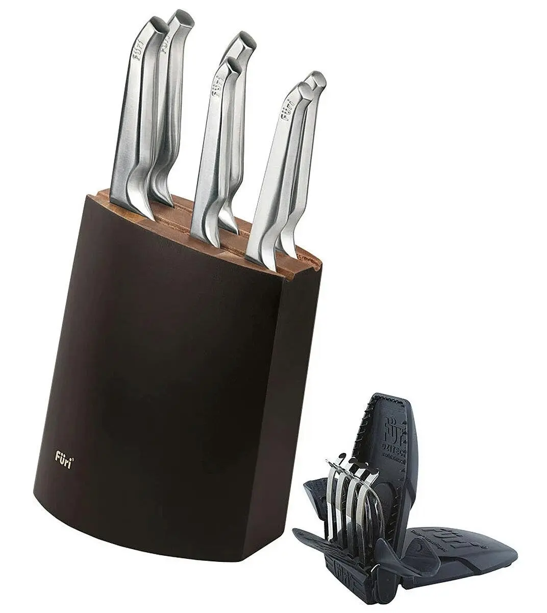 Furi Pro Angular 8 Piece Knife Block Set - Home & Garden