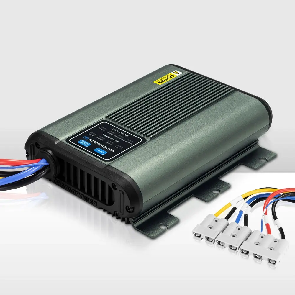 12V 25A DC to DC Battery Charger MPPT System Kit Isolator Dual Battery - Automotive