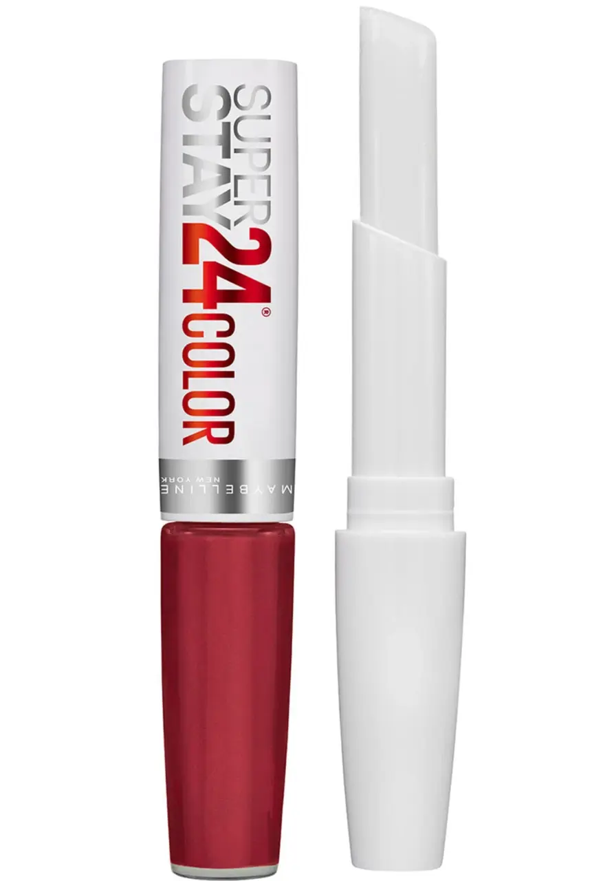 Maybelline SuperStay 24 2-Step Longwear Liquid Lipstick - Keep Up The Flame 025