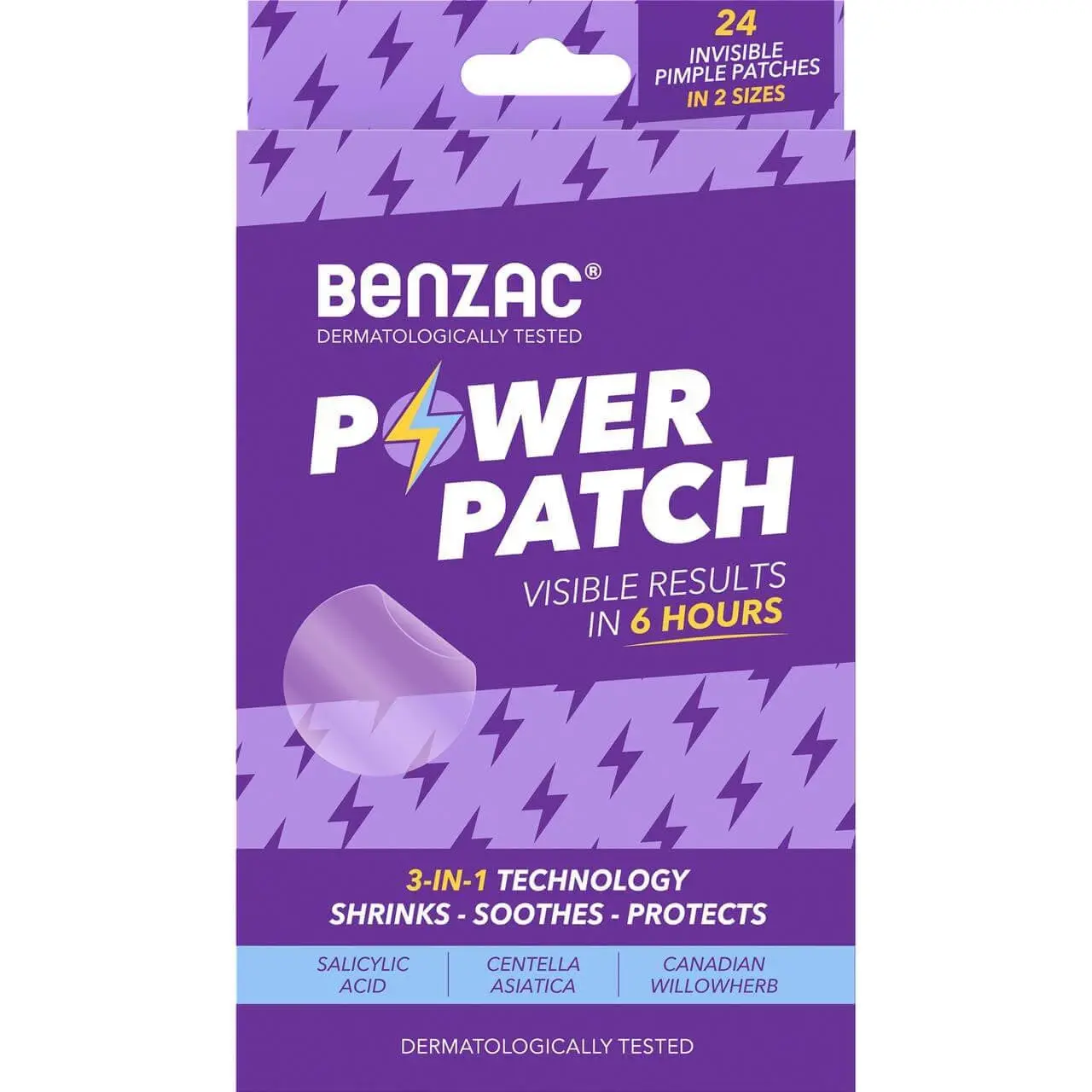 Benzac Power Patch 24 Pack - Beauty