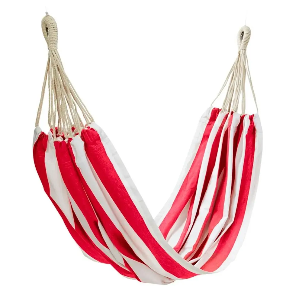 J.Elliot 150x205cm Outdoor Camping Hanging Hammock/Swing/Chair/Seating Bed Red - Home & Garden