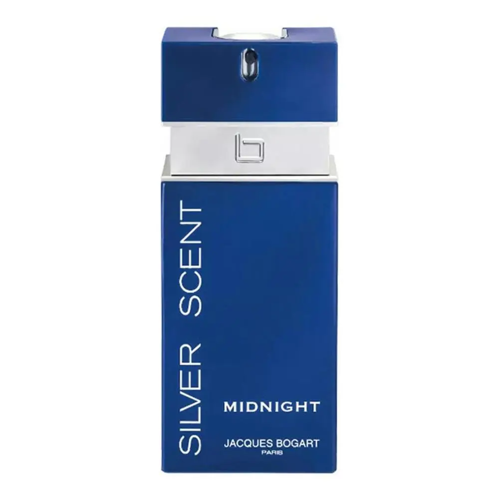Jacques Bogart Silver Scent Midnight 100ml Eau de Toilette Fragrances for Him - Beauty