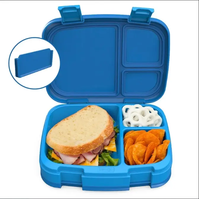 2 x Bentgo Fresh Version 2 Lunch Box Container Storage Blue - Home & Garden