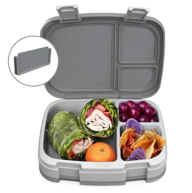 Bentgo Fresh Version 2 Lunch Box Container Storage Grey - Home & Garden
