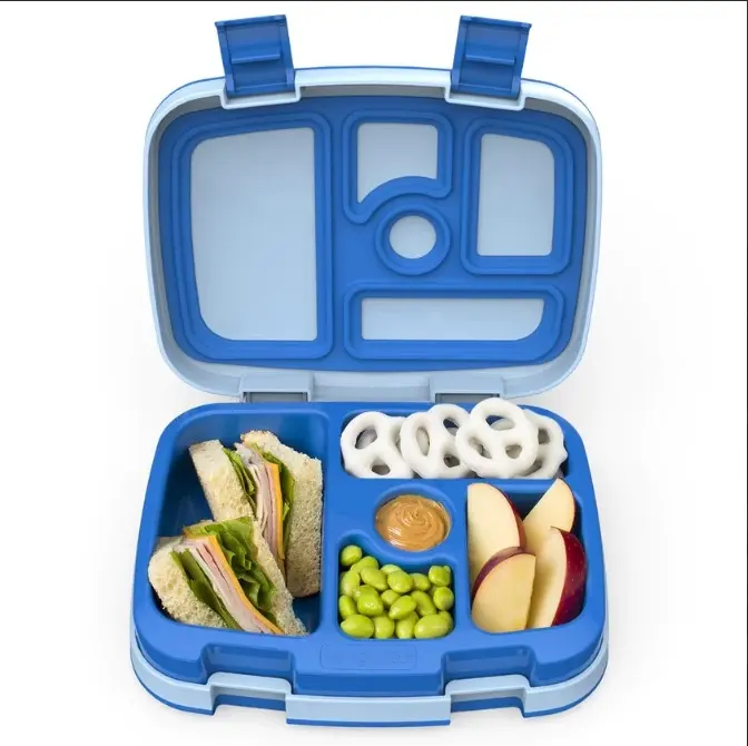 5 x Bentgo Kids Lunch Box Container Storage Blue - Home & Garden