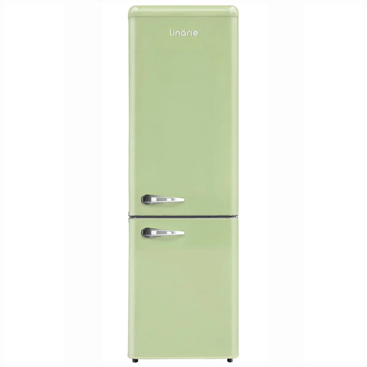 Linarie Annecy 242L Retro Bottom Mount Fridge Green - Home & Garden