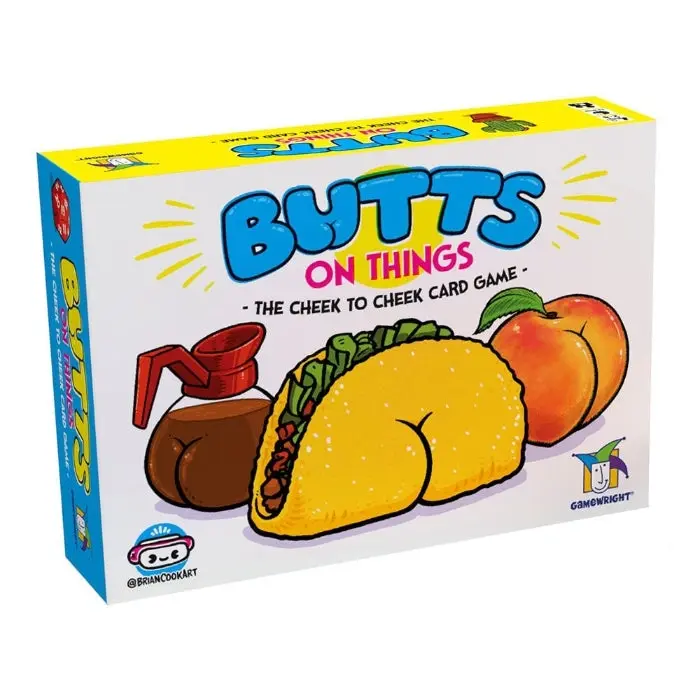 Butts on Things The Cheek to Cheek Card Game - Toys & Games