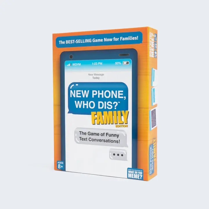 New Phone Who Dis Family Edition - Toys & Games