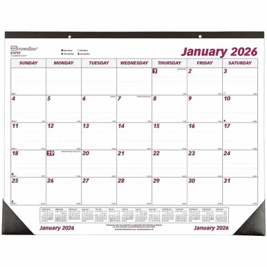 Brownline Professional Monthly Desk/Wall Calendar (c1731) - Rediform