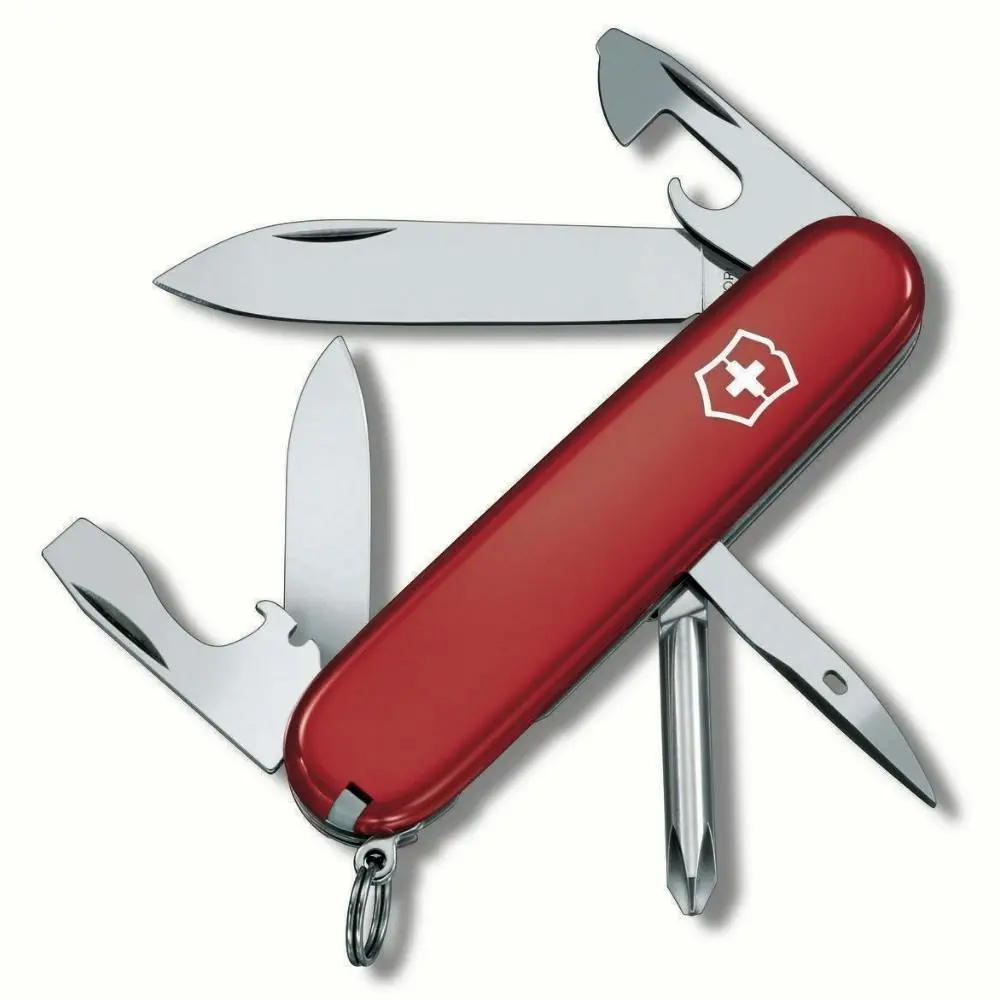 Victorinox Tinker Swiss Army Pocket Knife | Red 35060 - Sports & Outdoor