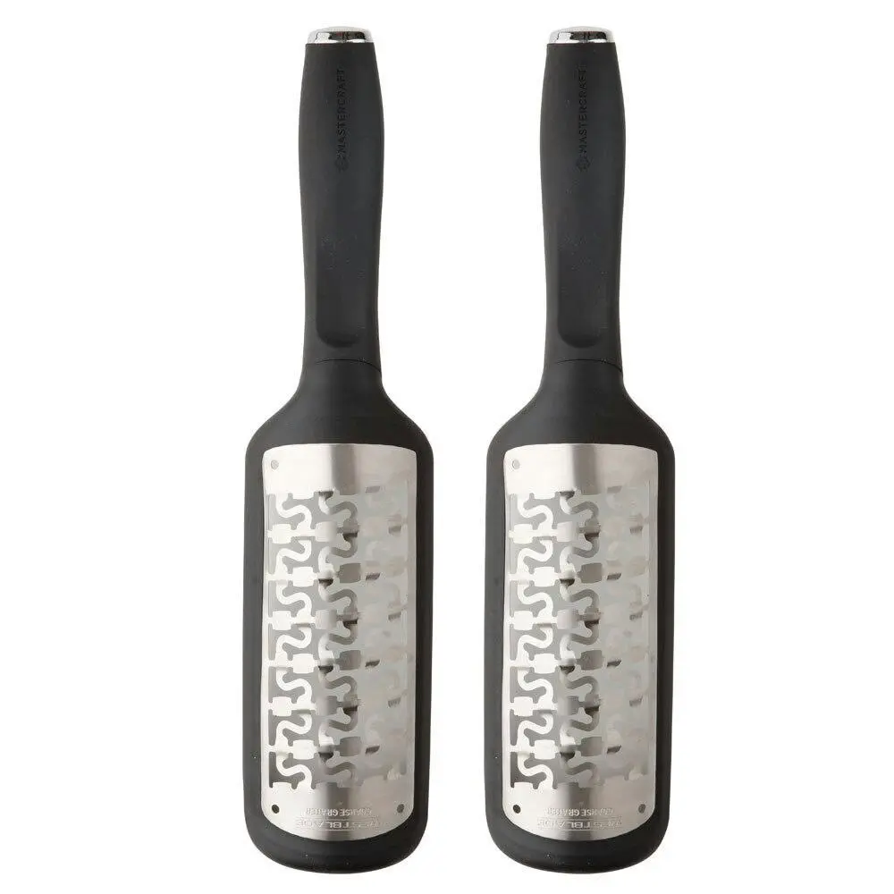 2PK MasterCraft West Blade Manual Grater Coarse Cheese/Vegetable Kitchen Zester - Home & Garden