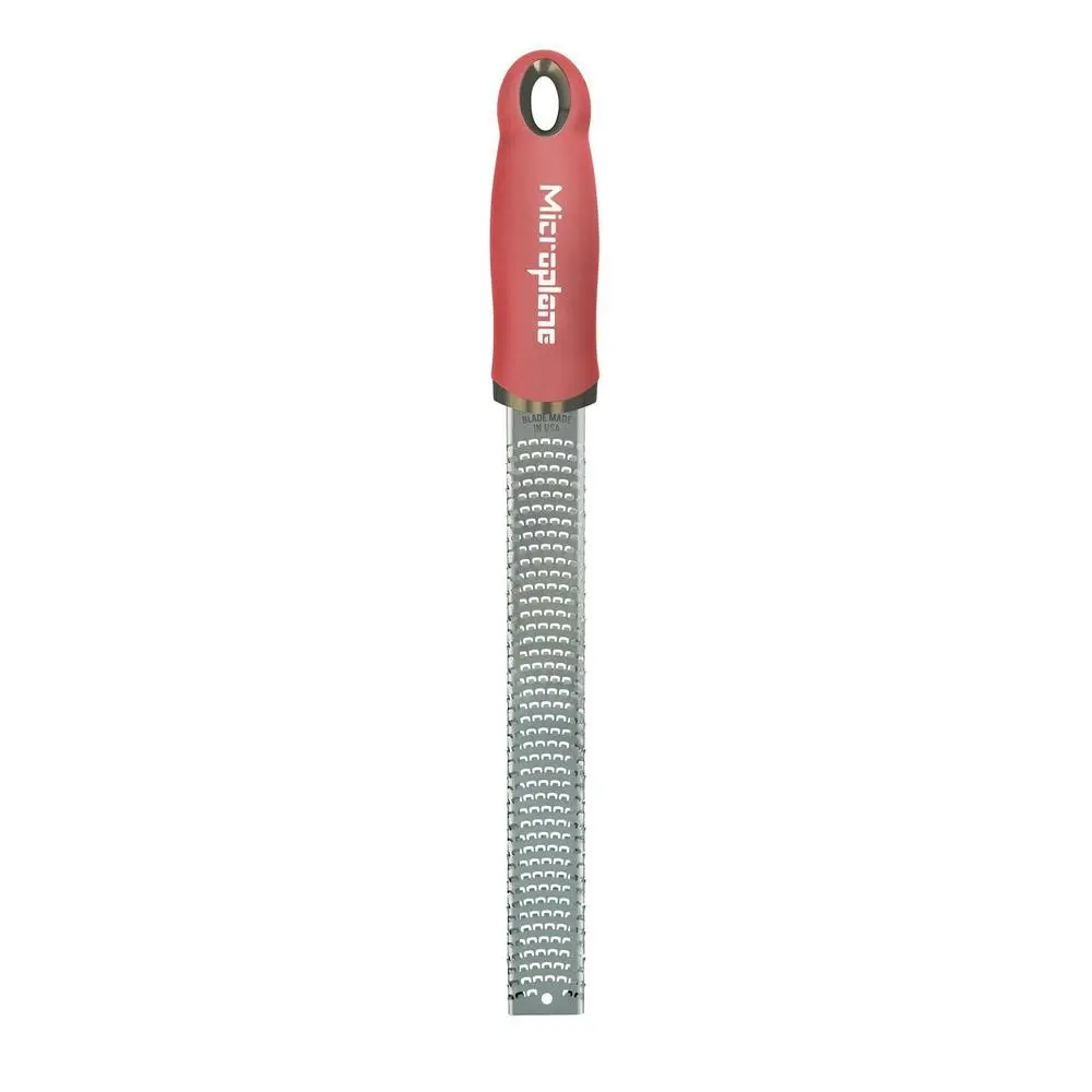 Microplane Premium Lemon/Lime Zester/Grater Stainless Steel Lipstick Pink - Home & Garden